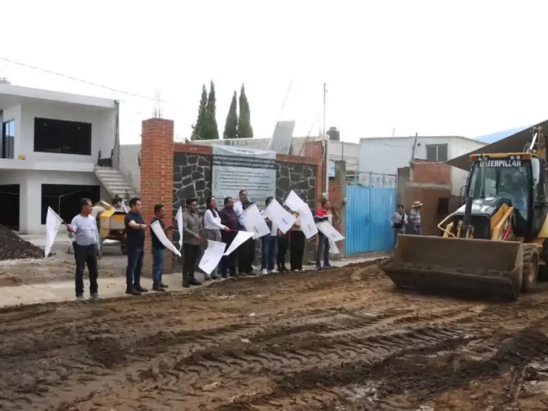 Justicia social en Atlixco: Ariadna Ayala arranca otra obra para beneficiar a familias