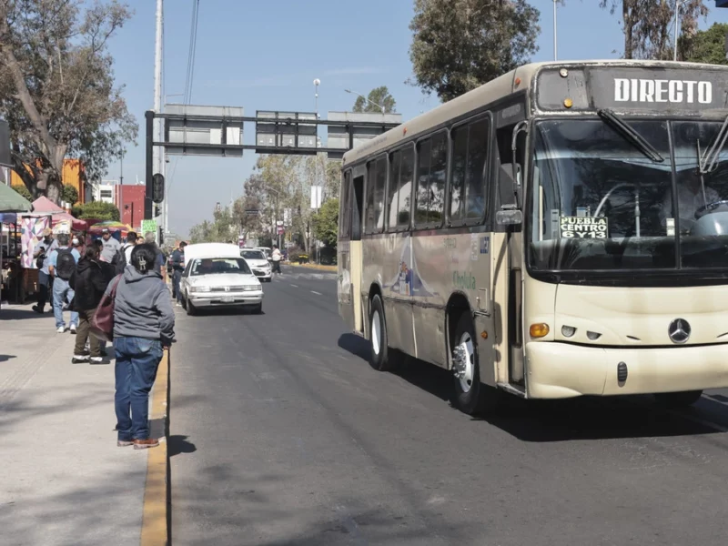 Directos Puebla-Cholula y otras cinco rutas de transporte tendrán camiones nuevos