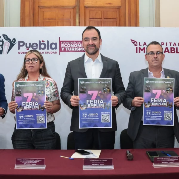 Más de 50 empresas participarán en la séptima Feria del Empleo en Puebla capital