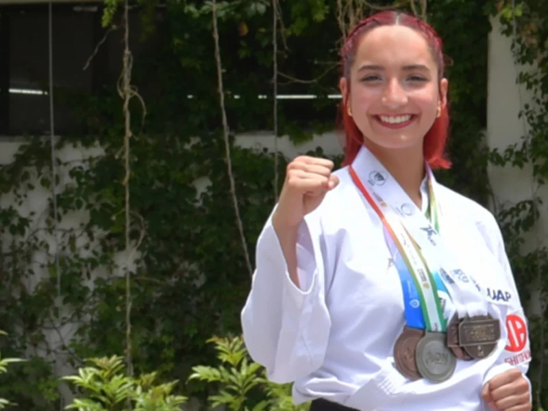 Sobresale alumna BUAP en la Olimpiada Nacional Conade 2026