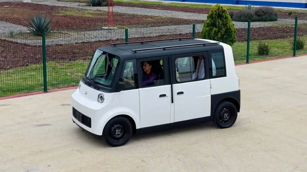 El costo del auto eléctrico Olinia será, mínimo, de 150 mil pesos.