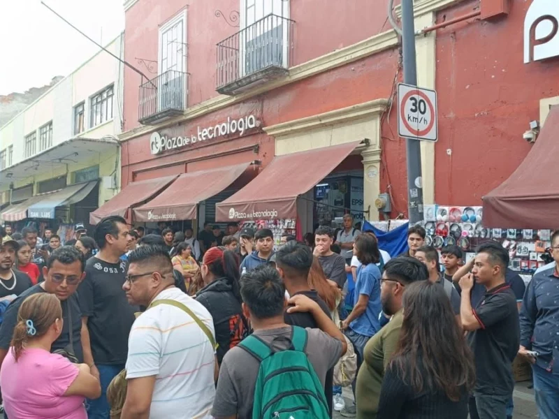 Ayuntamiento de Puebla clausura locales de la Plaza de la Tecnología