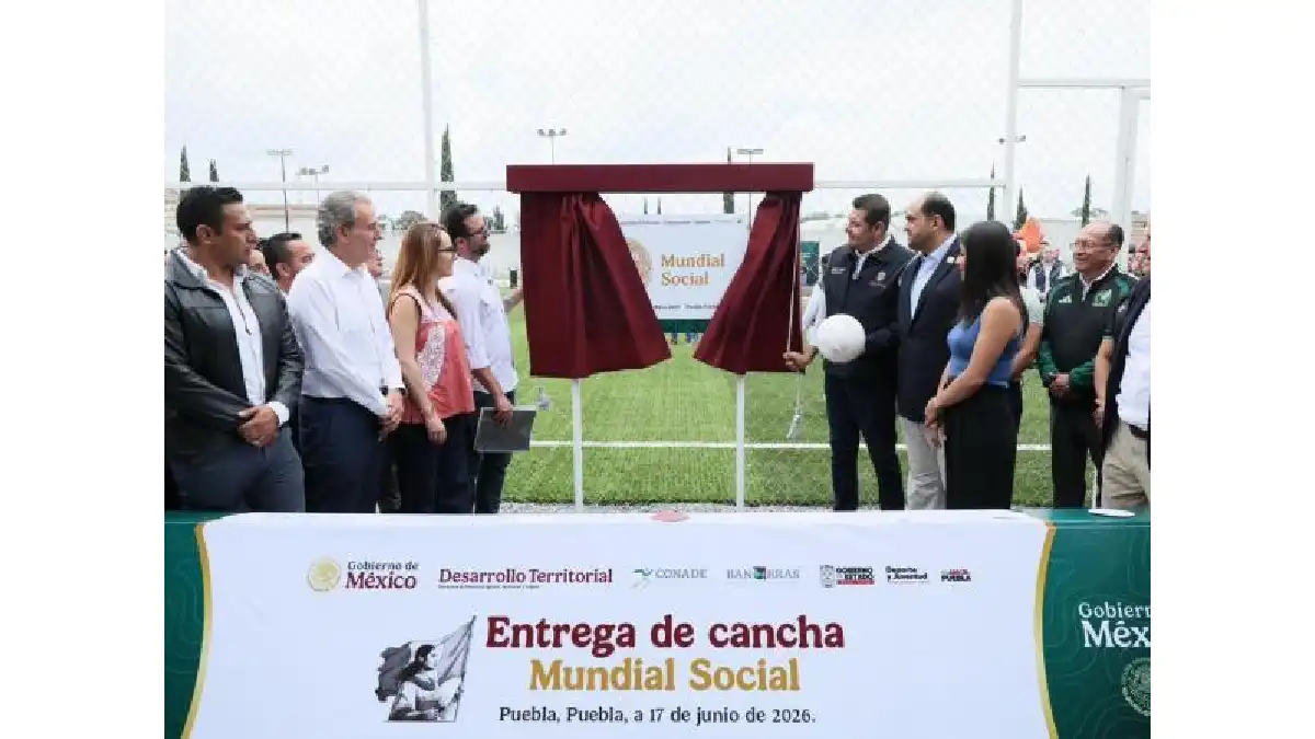 Consolidan Gobierno Federal y Estatal, espacios deportivos como motor de bienestar 