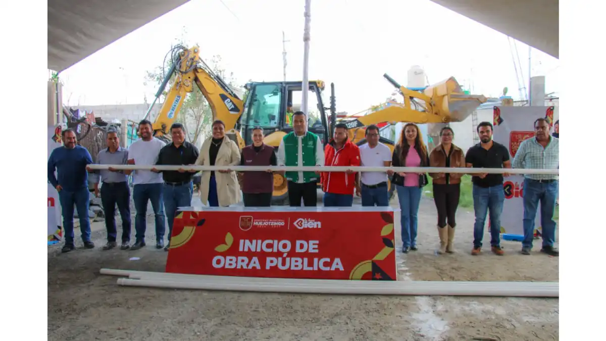 Roberto Solís cumple en la colonia Tecayehuatzin: Arranca la transformación de su red de agua potable