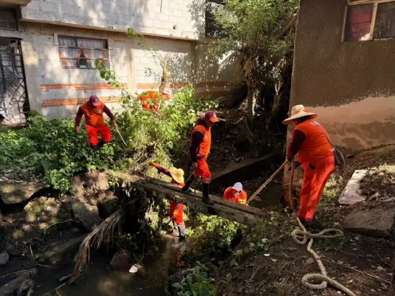 Refuerza Gobierno de Pepe Chedraui acciones preventivas ante la temporada de lluvias en Romero Vargas