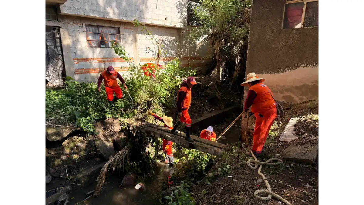 Refuerza Gobierno de Pepe Chedraui acciones preventivas ante la temporada de lluvias en Romero Vargas