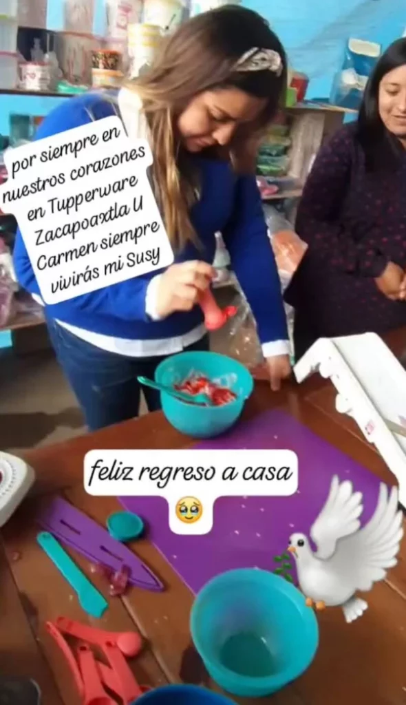 Susana, víctima de feminicidio a manos de su novio en Zacapoaxtla, vendía Tupperware.