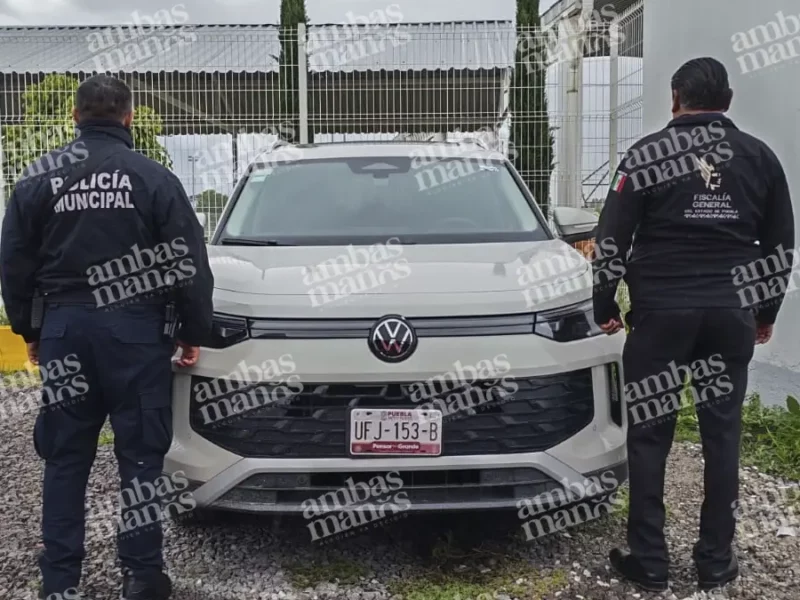 Encuentran en Cacalotepec la Tiguan robada a dos mujeres en La Carcaña