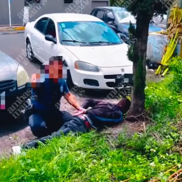 Policías de San Andrés Cholula frustran robo en Plaza Pabellón  