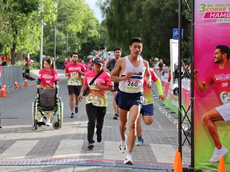 Celebran Gobierno de Pepe Chedraui y Banco de Alimentos la Carrera “Corre y Comparte, Hambre Cero Puebla 2026”