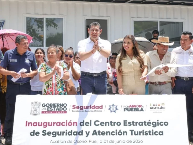 Inaugura Armenta el Cesat de Acatlán; delitos han subido 16% en el municipio