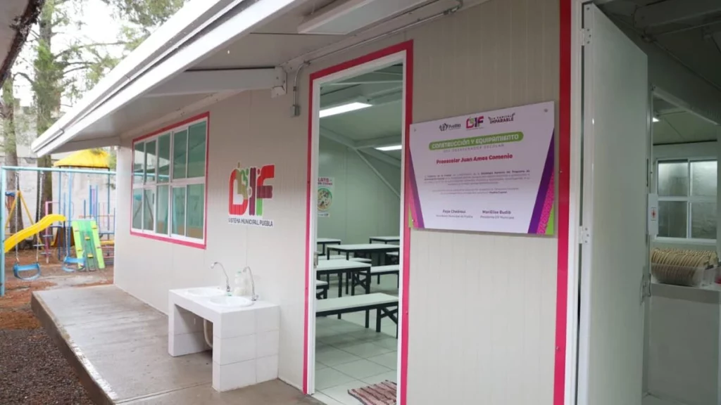 El nuevo desayunador escolar de Puebla capital favorece el aprendizaje.
