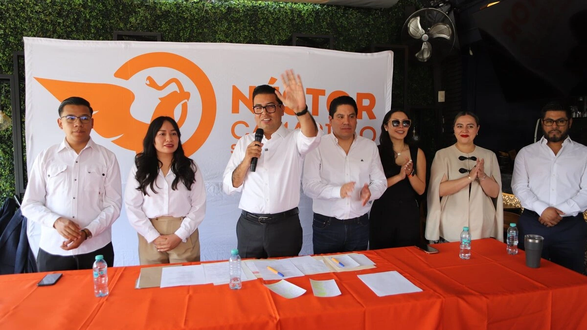 Néstor Camarillo se destapa para la alcaldía de Puebla en 2027