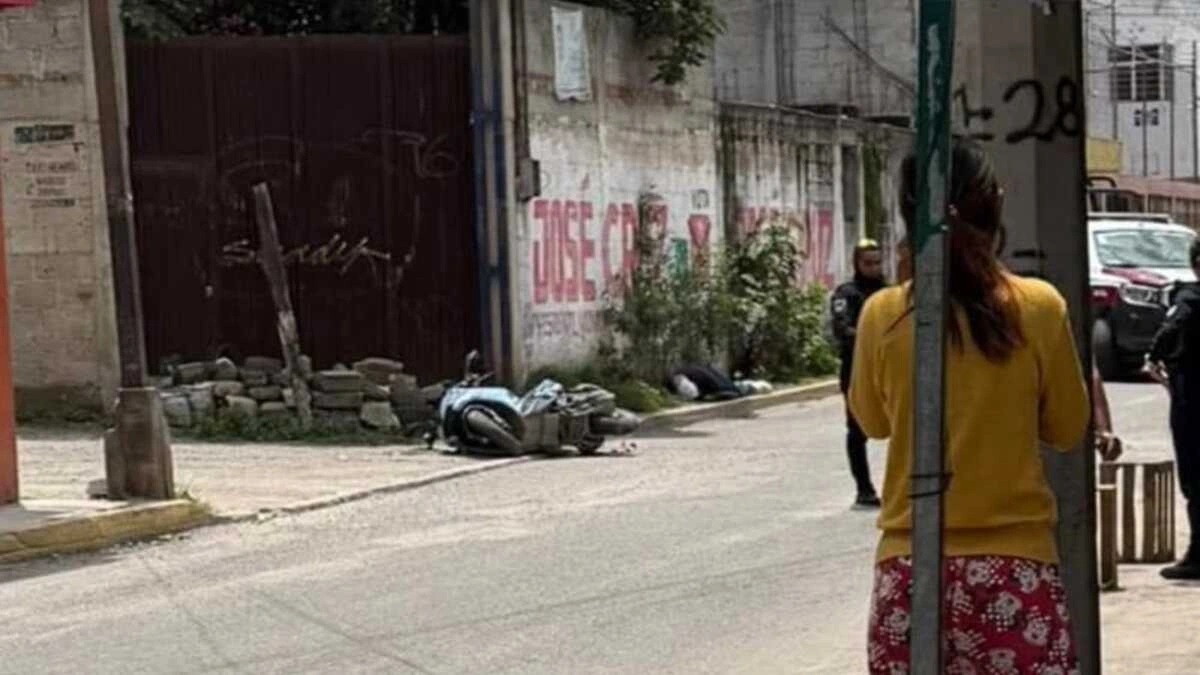 Ejecutan a motociclista en San Salvador Chachapa, Amozoc