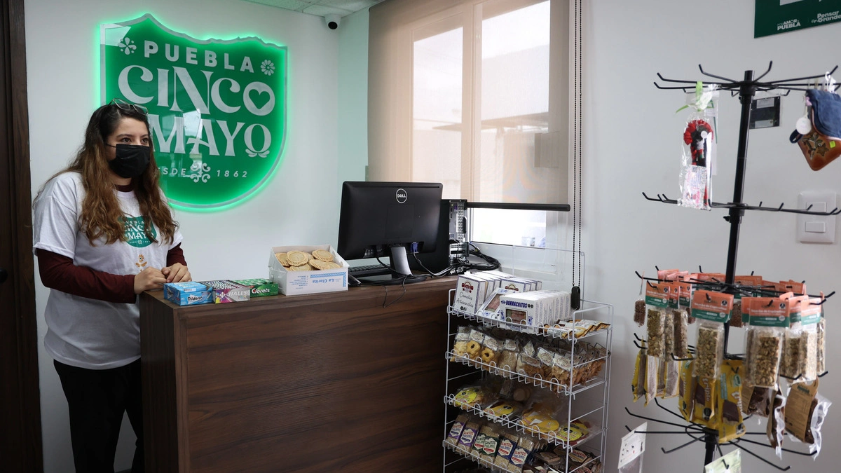 ¿Cuántas empresas poblanas están usando la marca Puebla Cinco de Mayo?