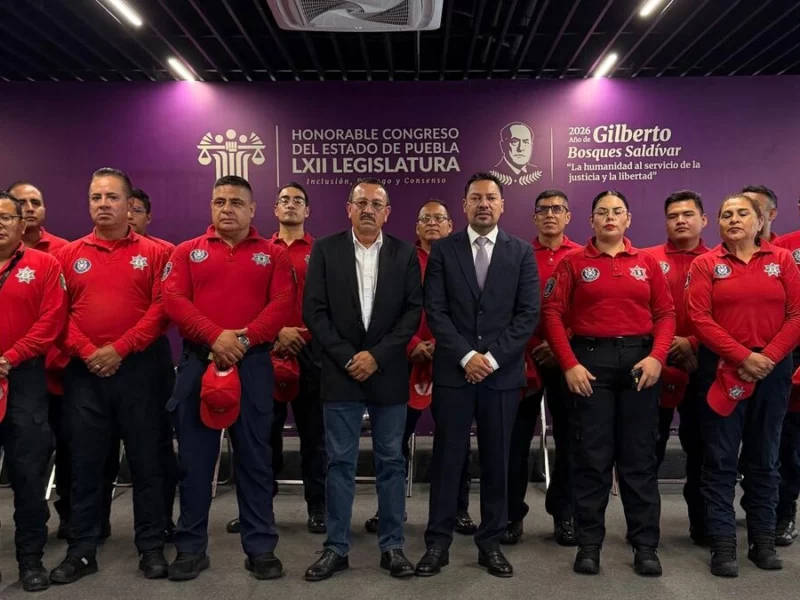 Villegas propone crear el Heroico Cuerpo de Bomberos de Puebla