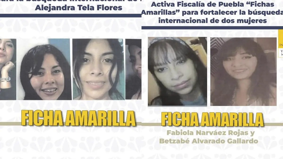 Interpol ya busca a tres poblanas desaparecidas: Betzabé, Fabiola y Karla