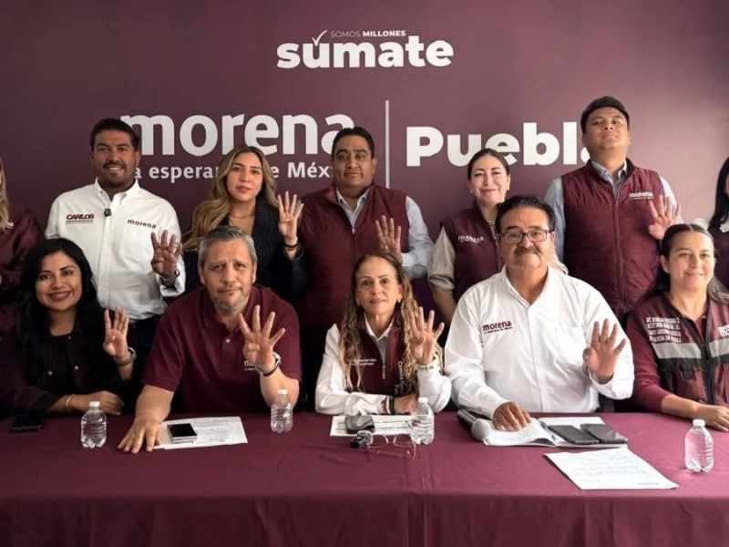 Morena justifica poca afluencia en asambleas en Puebla: son municipios pequeños