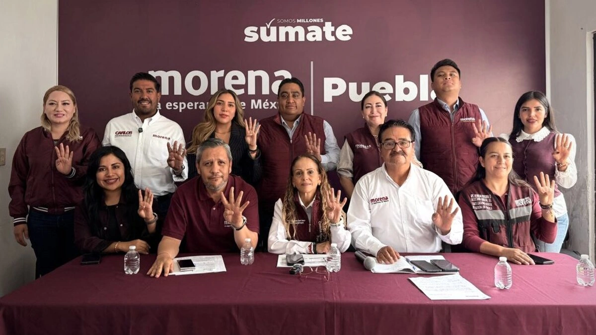 Morena justifica poca afluencia en asambleas en Puebla: son municipios pequeños