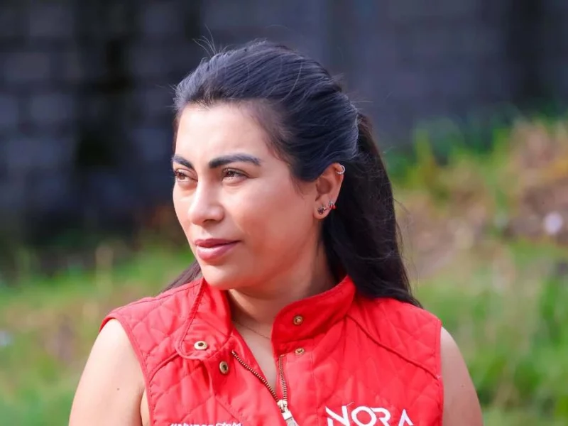 Nora Escamilla se promueve con el programa Pipas del Bienestar