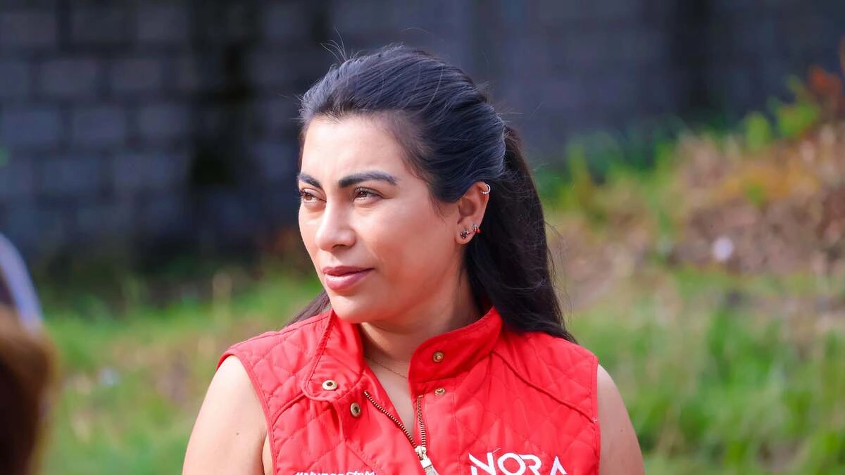 Nora Escamilla se promueve con el programa Pipas del Bienestar