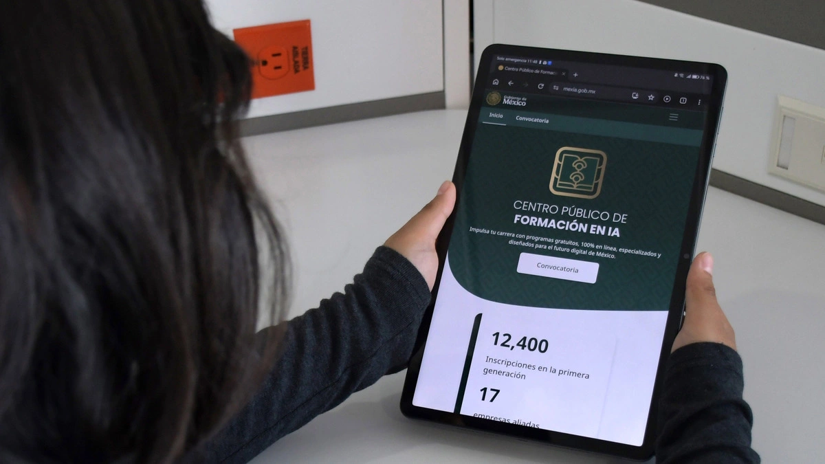 Lanzan convocatoria para cursos de capacitación en inteligencia artificial y habilidades digitales