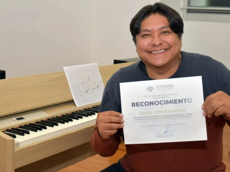 Arte e historia se fusionan en partitura conmemorativa por la fundación de Puebla