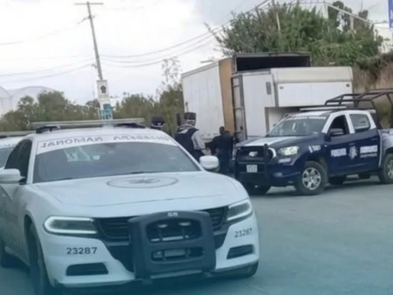 Persecución y balacera en Cuautlancingo deja cinco detenidos y recuperan un camión