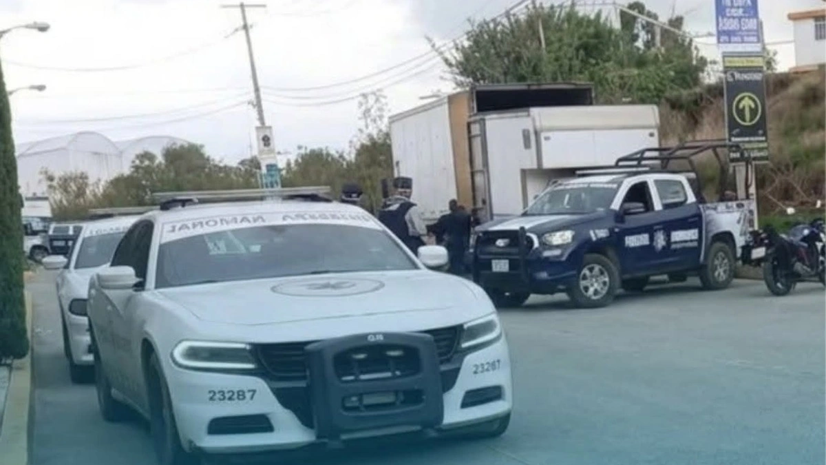 Persecución y balacera en Cuautlancingo deja cinco detenidos y recuperan un camión