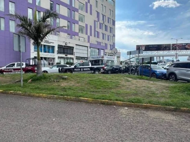 Ladrones de autopartes provocan persecución en Palmas Plaza