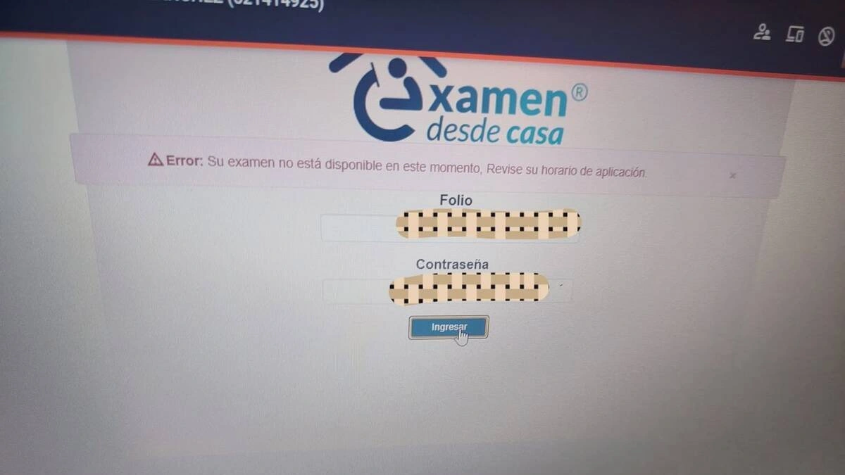 Plataforma para examen de la BUAP falla; algunos aspirantes no pudieron realizar la prueba