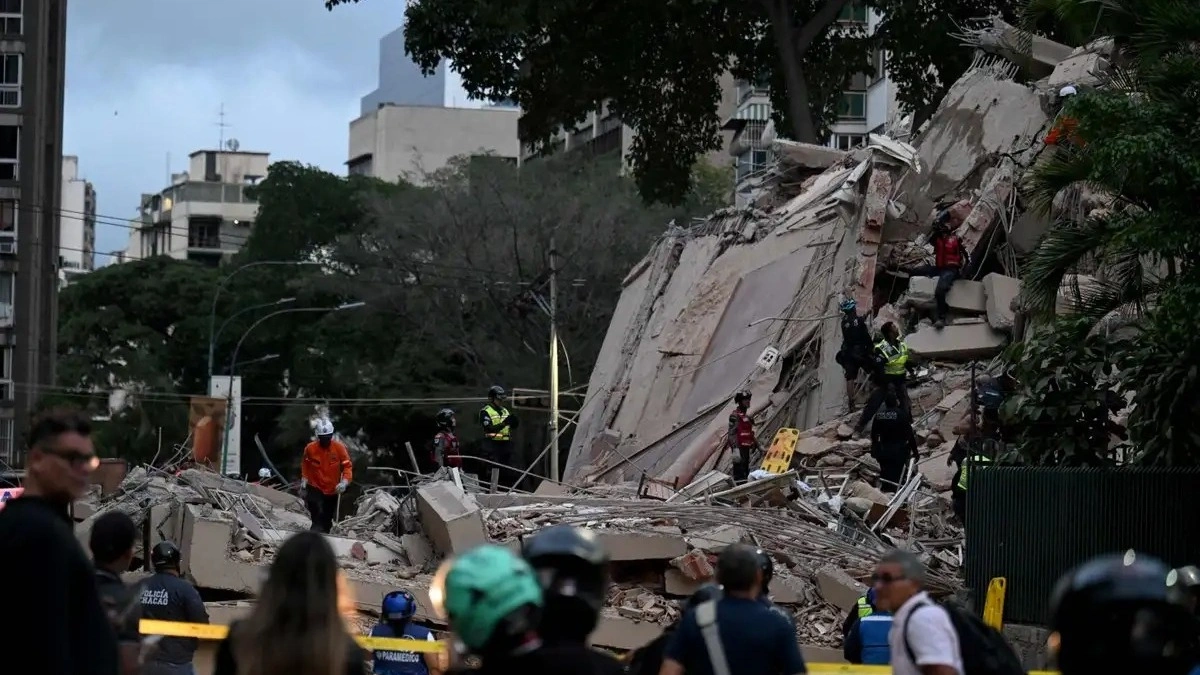 Sismo de magnitud 7.1 sacude Venezuela; reportan daños y posible tsunami