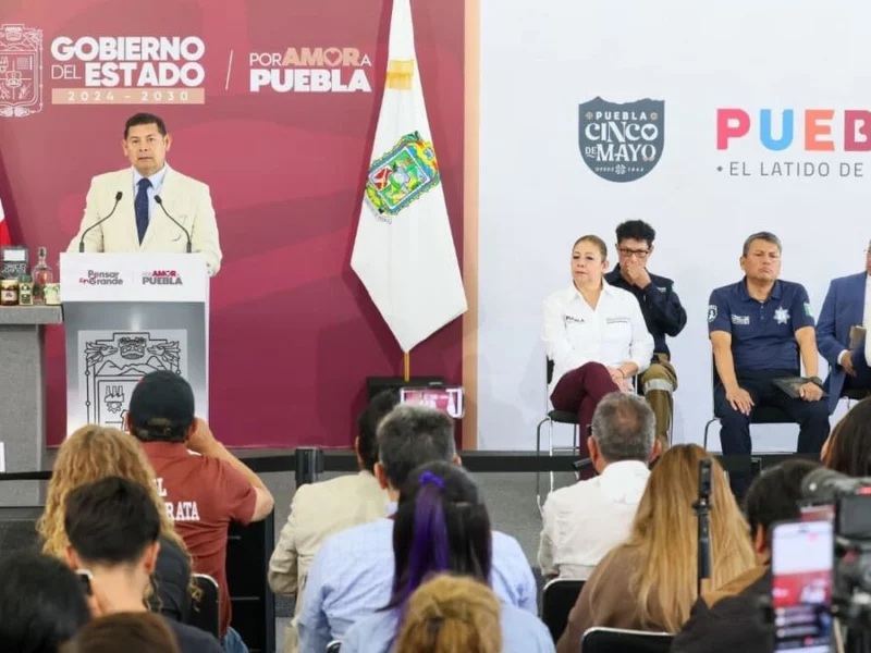 Autoridades piden colaborar para ubicar al tirador de la Atlixcáyotl y arremeten contra fake news
