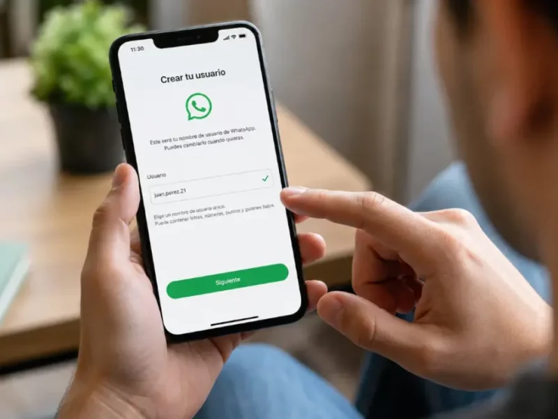 Nombre de usuario en WhatsApp: qué es y como reservarlo