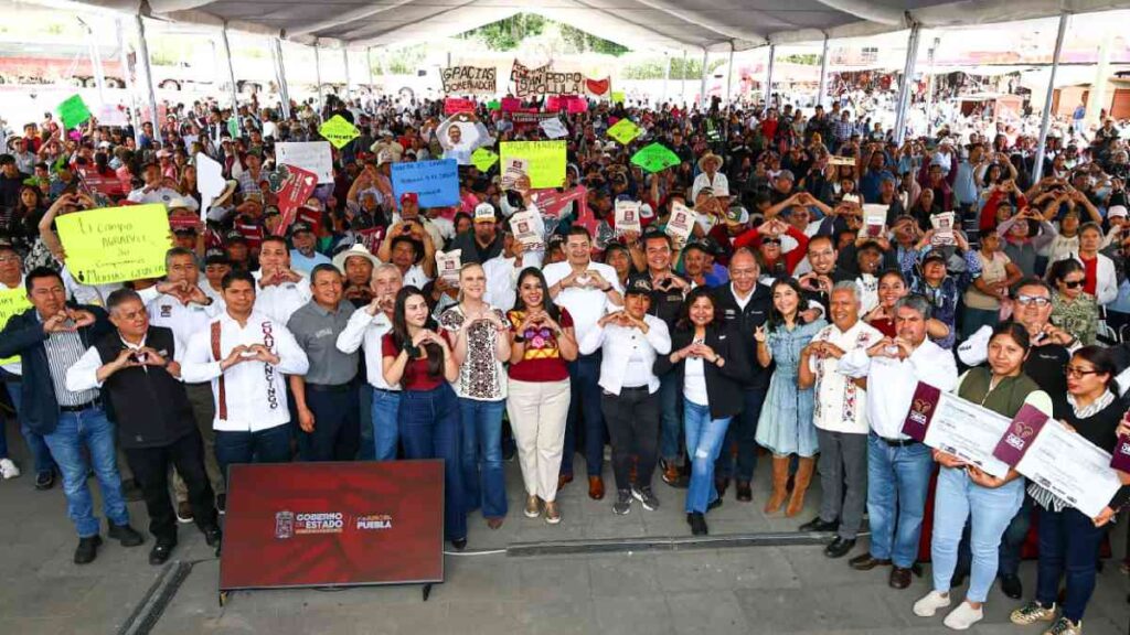 Anuncia Armenta la construcción de un Bachillerato Tecnológico en San Pedro Cholula.