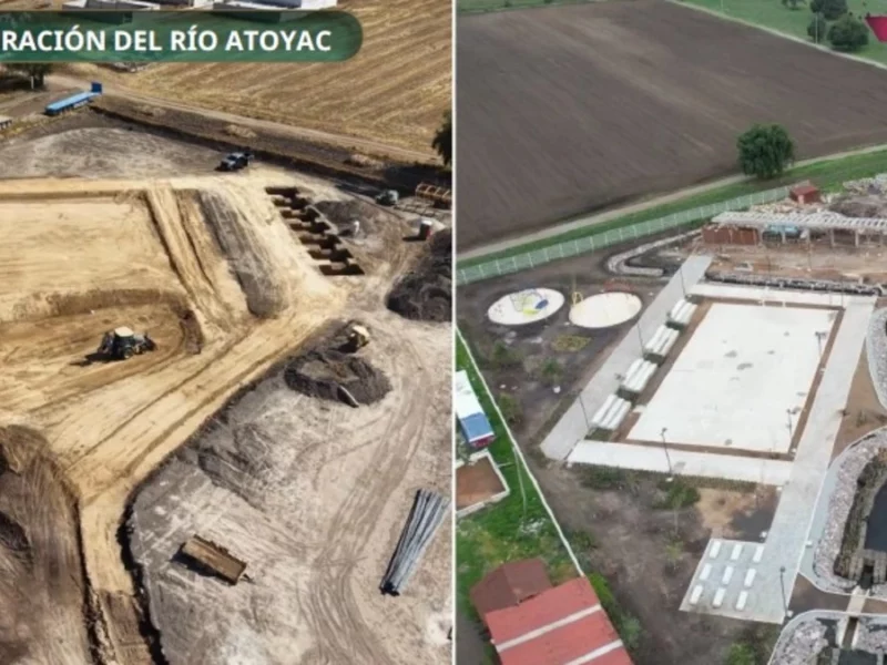 Saneamiento del río Atoyac va al 85%; construyen parque y centro de monitoreo