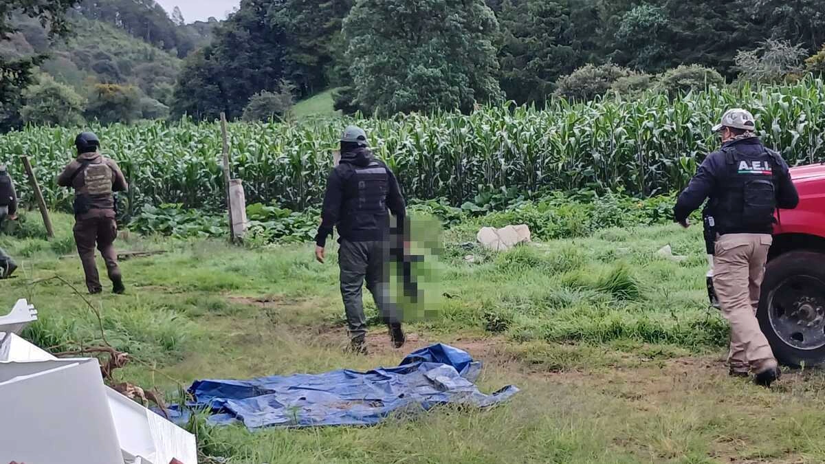 FGE da golpe al CJNG en Esperanza por robo de vehículos de carga