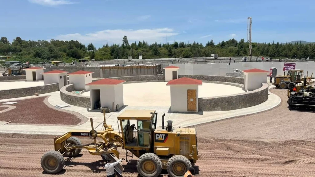 El avance de la construcción de la Célula de Bienestar Animal, que estará lista para septiembre, es del 77%.