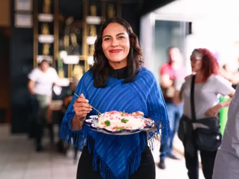 Invita Lupita Cuautle a vivir la Ruta del Chile en Nogada 2026 en San Andrés Cholula