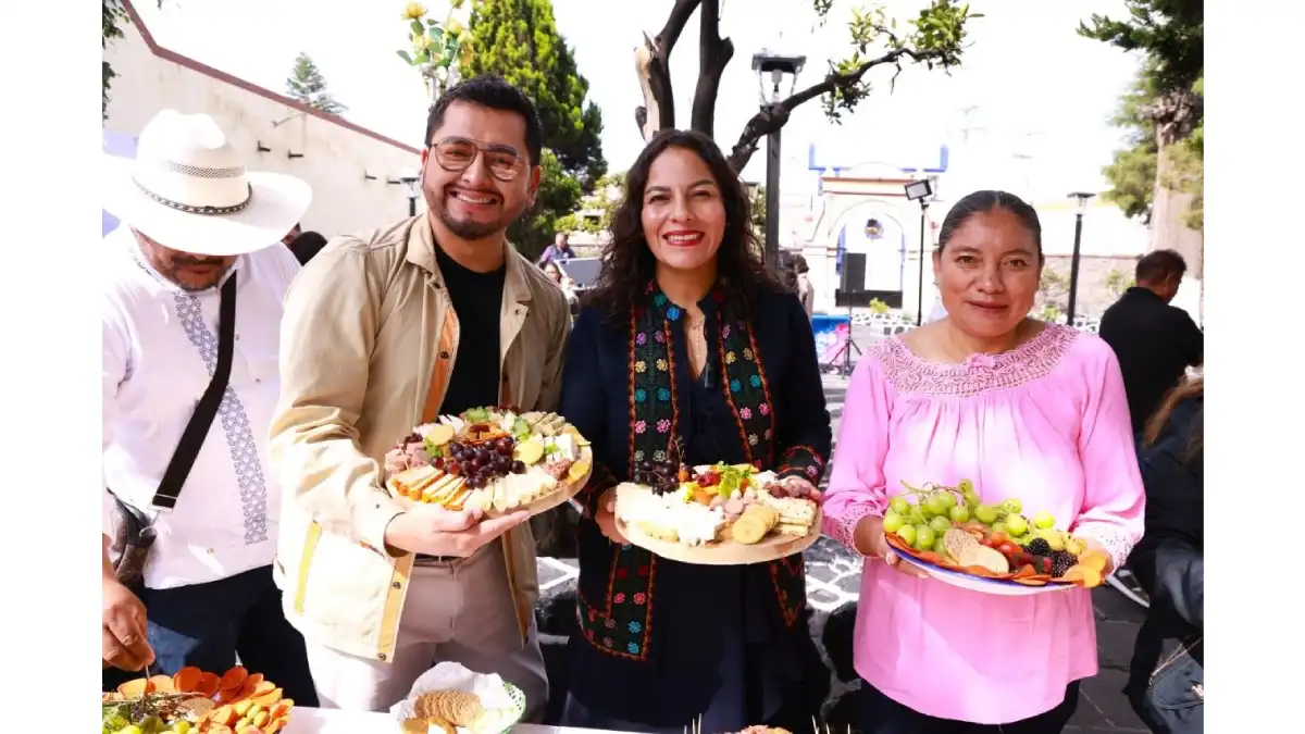 San Andrés Cholula celebra 25 años de tradición de la Feria del Queso