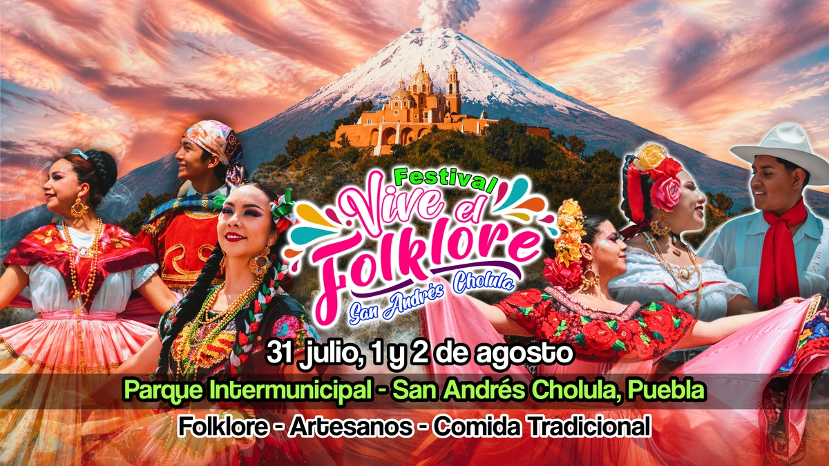 Disfruta de la danza con el Festival Vive el Folklore en San Andrés Cholula