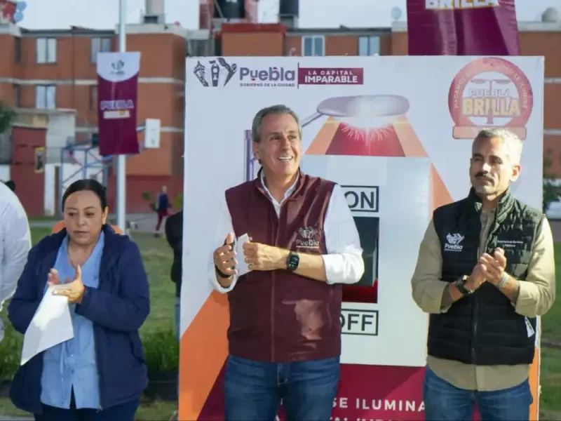 Inaugura Pepe Chedraui alumbrado público en Galaxia La Laguna con tecnología LED