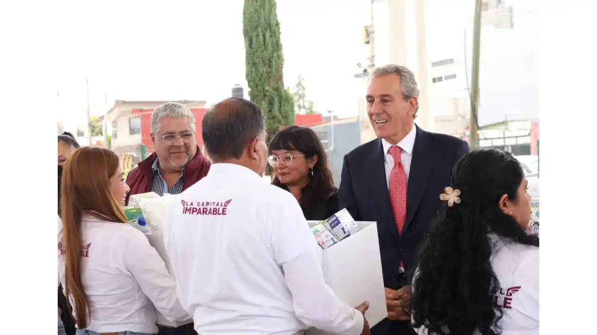 Encabeza Pepe Chedraui Jornada Integral Imparable para acercar servicios y apoyos a las familias poblanas