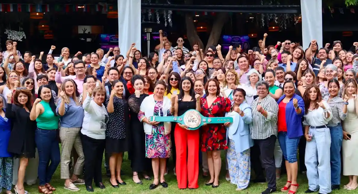 Gaby “La Bonita” Sánchez fortalece alianza con maestras y maestros de la Sección 23 del SNTE para impulsar el futuro de Puebla