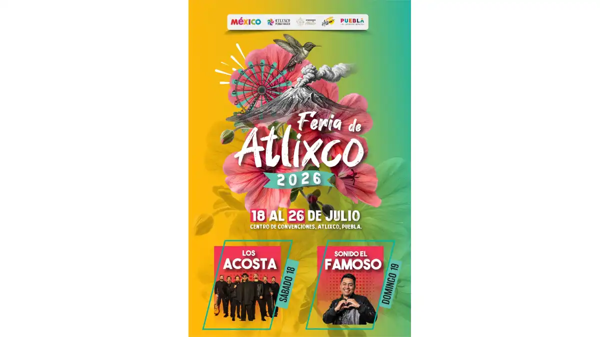 Lánzate al espectacular comienzo de la feria de Atlixco 2026