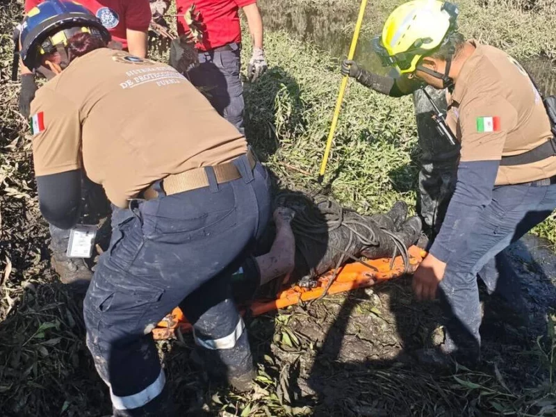 Localizan muerto al policía de Santa Clara Ocoyucan arrastrado por la lluvia