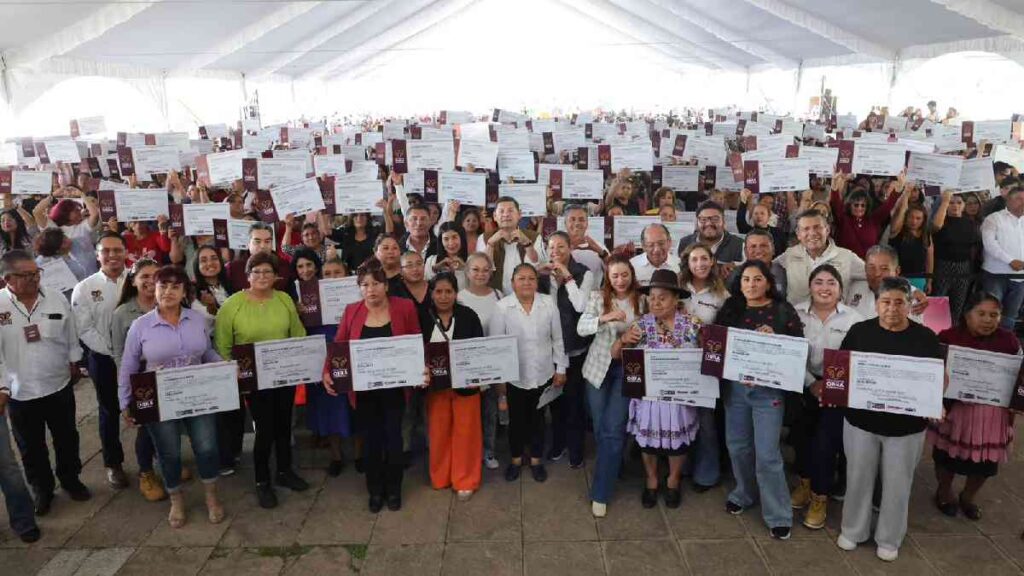 Con 508 proyectos de obra comunitaria, Gobierno del Estado impulsa Bienestar.