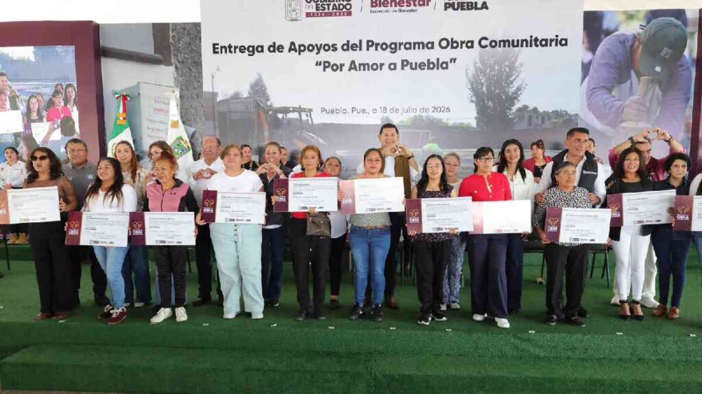 Con 508 proyectos de obra comunitaria, Gobierno del Estado impulsa Bienestar.