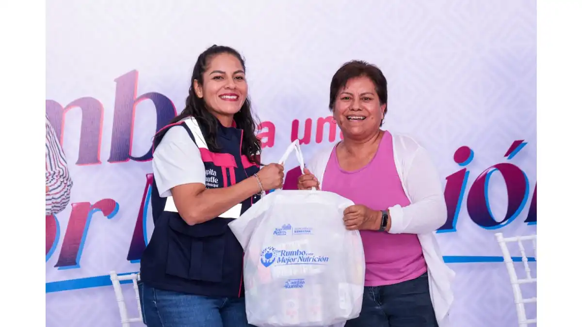 Continúa San Andrés Cholula la entrega de apoyos alimentarios a miles de hogares sanandreseños