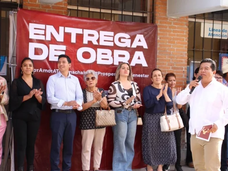 Mateo Hernández entrega primera etapa de la rehabilitación de la 3 Oriente en Tecamachalco